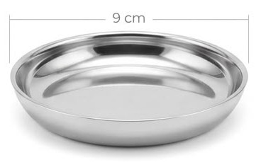 PORTA VELA REDONDO LISO CH PORTA VELA EN PEWTER
